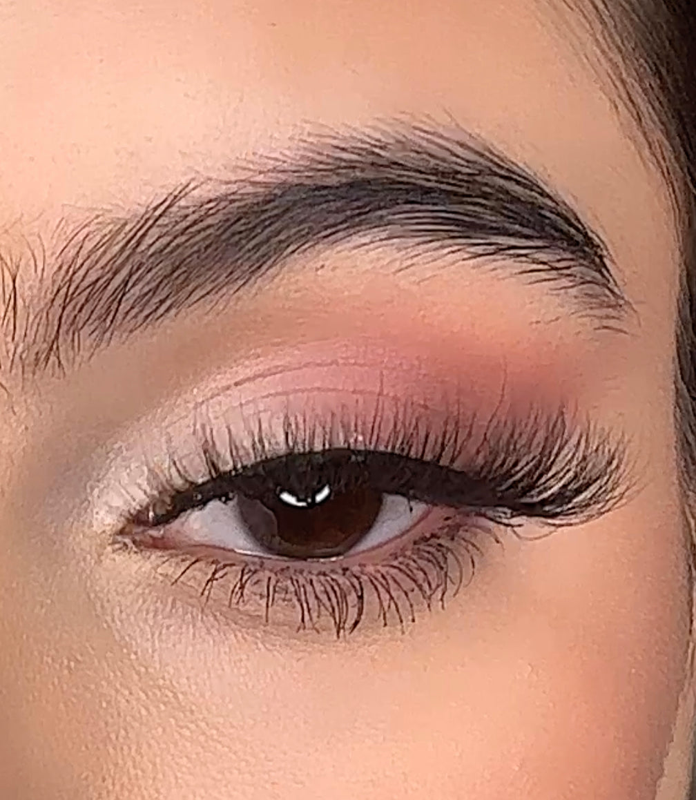 Pink lashes